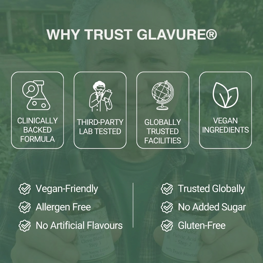Glavure Gut Cleanse 2 Step - Happy and healthier gut
