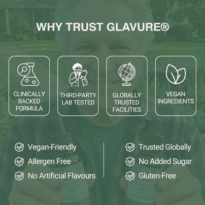 Glavure Gut Cleanse 2 Step Parasite Cleanse Kit - Natural Herbal Detox for a happier and Healthier Gut