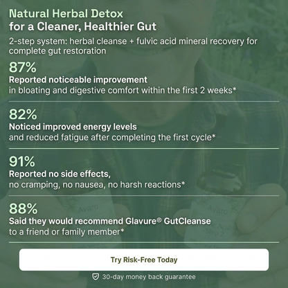 Glavure Gut Cleanse 2 Step - Happy and healthier gut